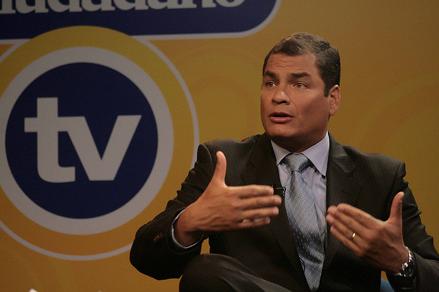 Rafael Correa, Presidente de la República del Ecuador, el ciudadano tv - Credits Presidencia de la República del Ecuador