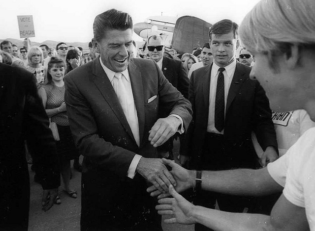 Ronald reagan credits Brett Tatman (CC BY-NC-SA 2.0)