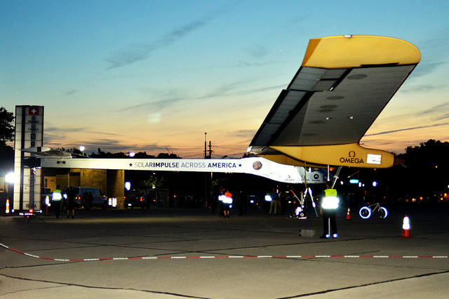 Solar Impulse 2 - Credits Charles Barilleaux (CC BY 2.0)