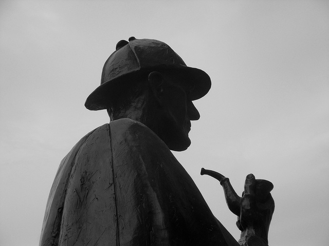 sherlock holmes statue credits Julien Breme (CC BY-ND 2.0)