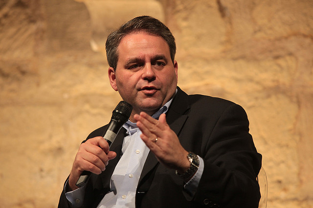 Xavier Bertrand (Crédits Fondapol, licence CC-BY-SA 2.0), via Flickr.