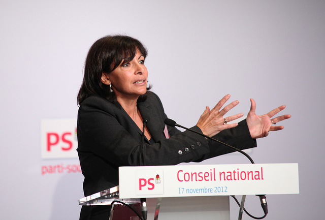 Anne hidalgo credits Parti Socialiste via Flickr ((CC BY-NC-ND 2.0)