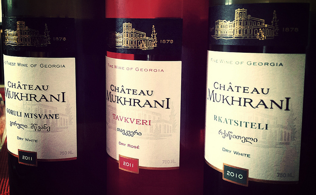 Chateau Mukhrani Georgian wine tasting - Dominic Lockyer (CC BY 2.0)