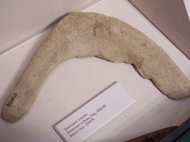 ClaySumerianSickle