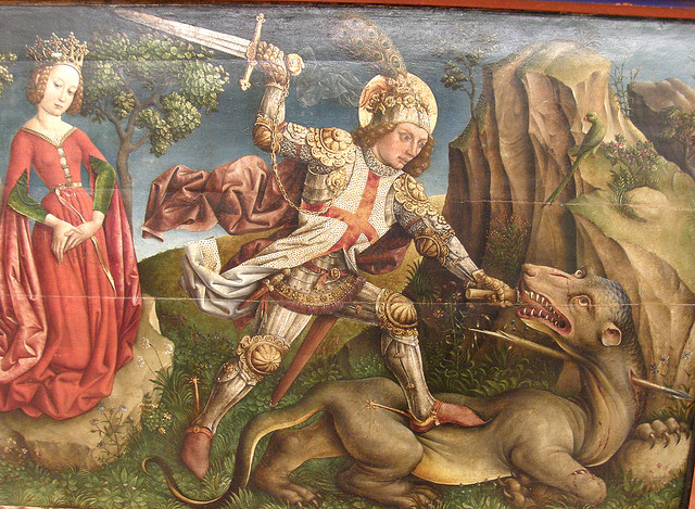 Colmar Saint George terrassant le dragon credits Olibac via Flickr ((CC BY 2.0)