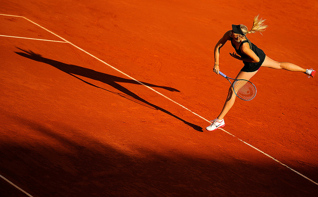 Roland Garros - Maria Sharapova - Credits Rocor (CC BY-NC 2.0)