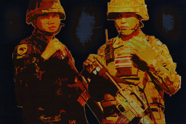 Thai soldiers credits Ak Rockefeller via Flickr ((CC BY-SA 2.0))