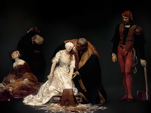 Delaroche The execution of lady jane grey credits Paul Vera-Broadbent via Flickr ( (CC BY-NC-ND 2.0)