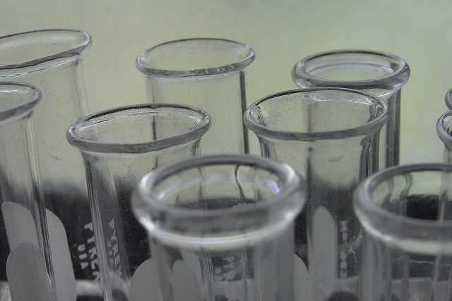 wandering angel - test tubes mouths - CC BY 2.0