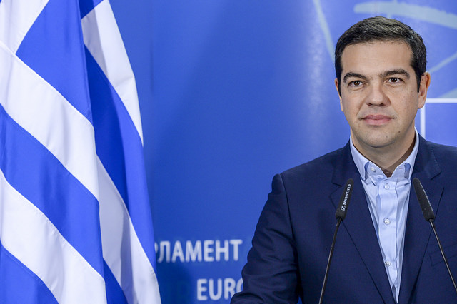 Alexis Tsipras - Martin Shultz (CC BY-NC-ND 2.0)