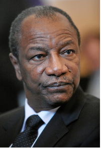 Alpha Congé, président de la Guinée Alpha Congé, président de la Guinée