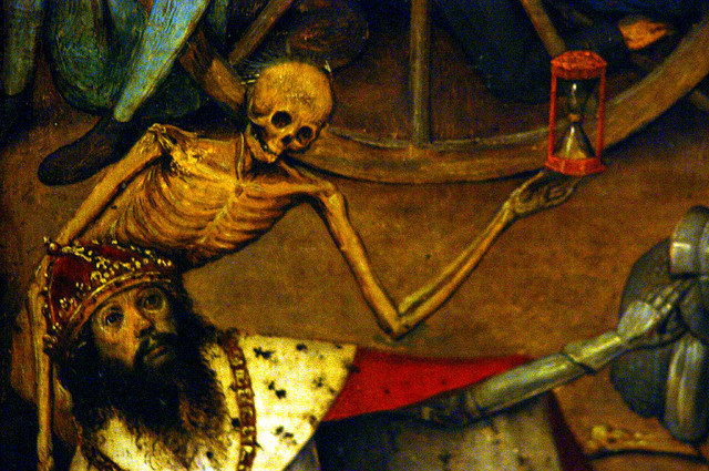 Detail from 'The Triumph of Death' (Brueghel the Elder c.1562) credits Hunter333 (CC BY-NC-ND 2.0)