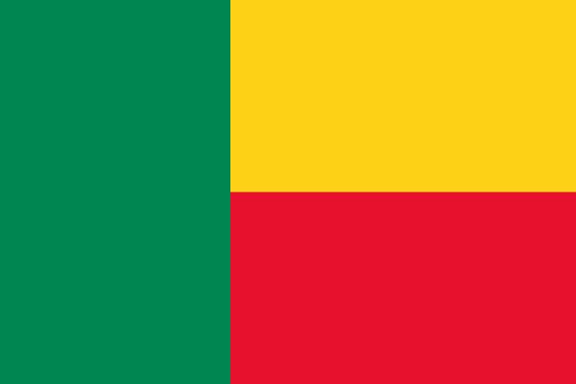 Drapeau du Benin, domaine public