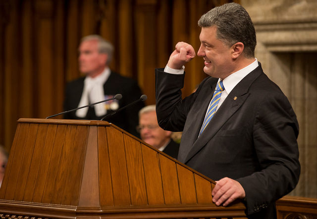 Le PM Harper accueille le Président ukrainien Petro Porochenko au Canada credits Stephen Harper (CC BY-NC-ND 2.0)