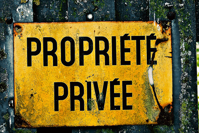 Propriété privée-Audesou- (CC BY-NC-ND 2.0)