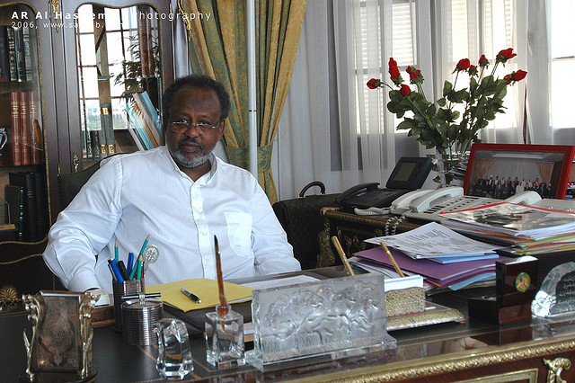 The president of Djibouti credits AR AlHashemi via Flickr ((CC BY-ND 2.0)