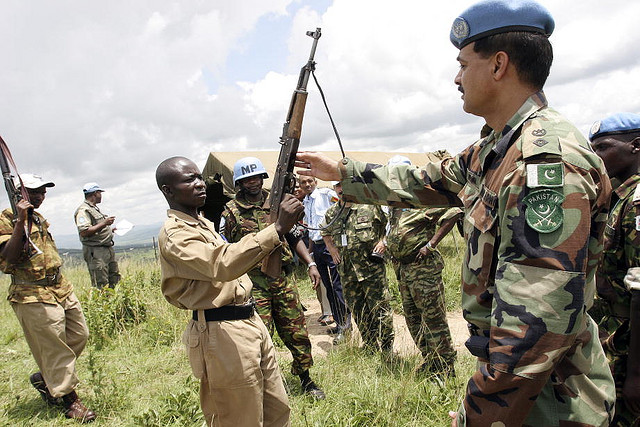 United Nations Operation in Burundi Disarms Rebel Forces credits United Nations Photo via Flickr ( (CC BY-NC-ND 2.0)