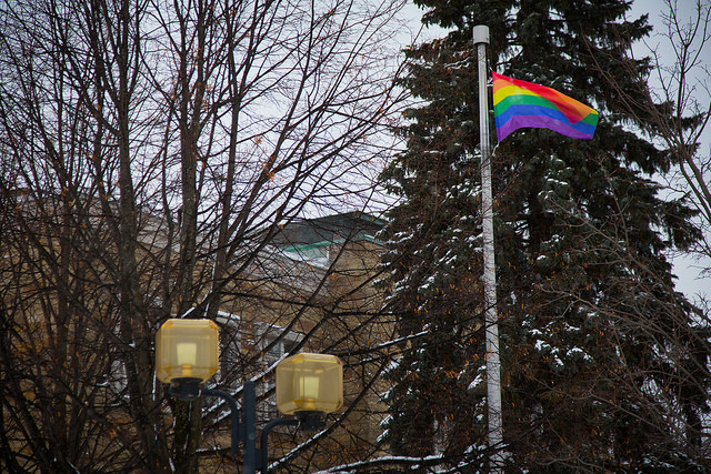 Ville de Victoriaville-drapeau gay (CC BY-ND 2.0)
