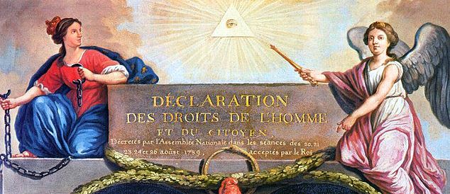 Déclaration des droits de l'homme, wikipedia, Domaine public