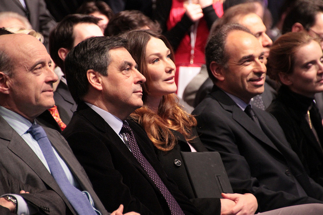 Alain Juppé, François Fillon, Carla Bruni-Sarkozy et Jean-François Copé credits ump photos (CC BY-NC-ND 2.0)
