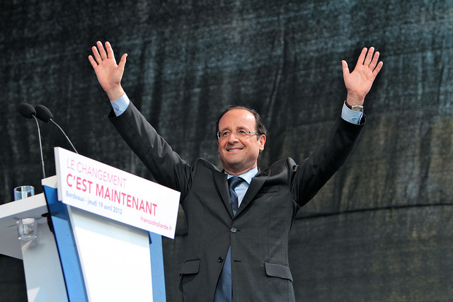 François Hollande-Parti Socialiste-Mathieu Delmestre(CC BY-NC-ND 2.0)