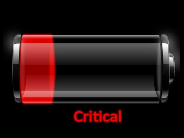 intel free press-critical battery icon(CC BY-SA 2.0)