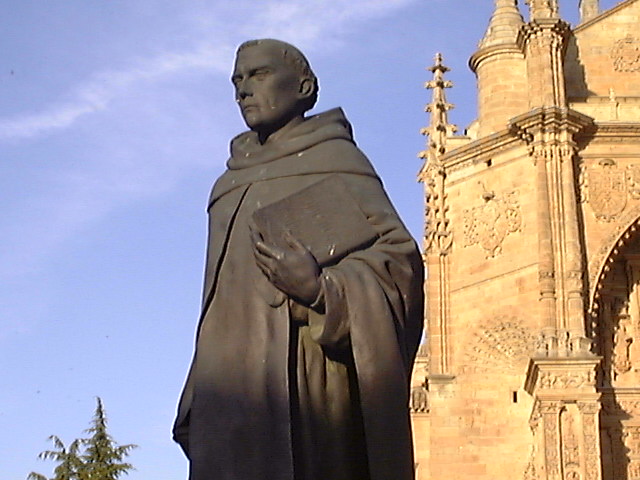 Francisco de Vitoria (Crédits Jacob Burckhardt, licence CC-BY-SA 3.0)