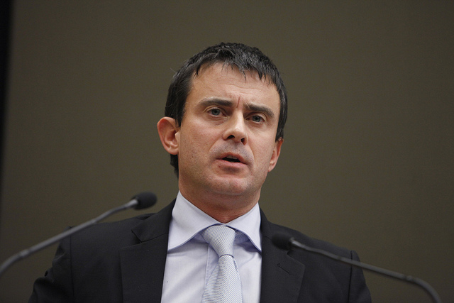 Le premier ministre Manuel Valls