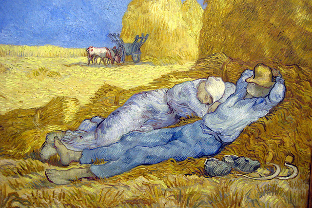 Van Gogh La Sieste-Wally Gobetz(CC BY-NC-ND 2.0)