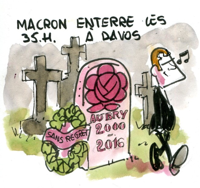 Macron enterre les 35h