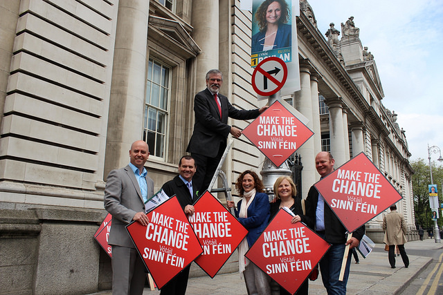 Sinn Fein crédits Sinn Fein (CC BY 2.0)