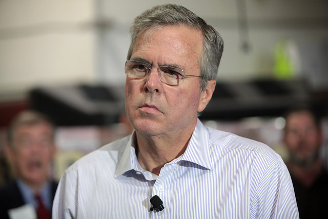 Jeb Bush crédits Gage Skidmore (CC BY-SA 2.0)