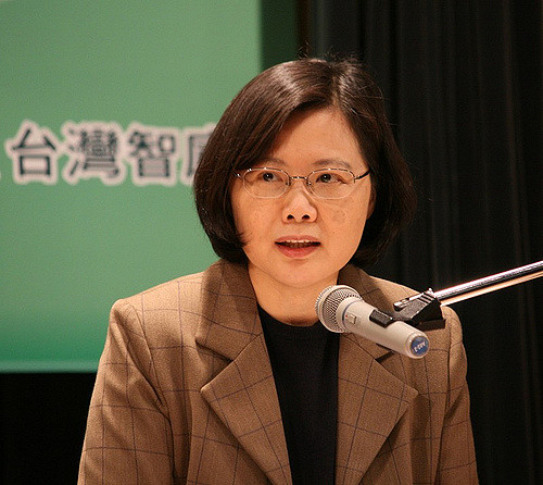 Tsai Ing-wen crédits Davidreid (CC BY-SA 2.0)