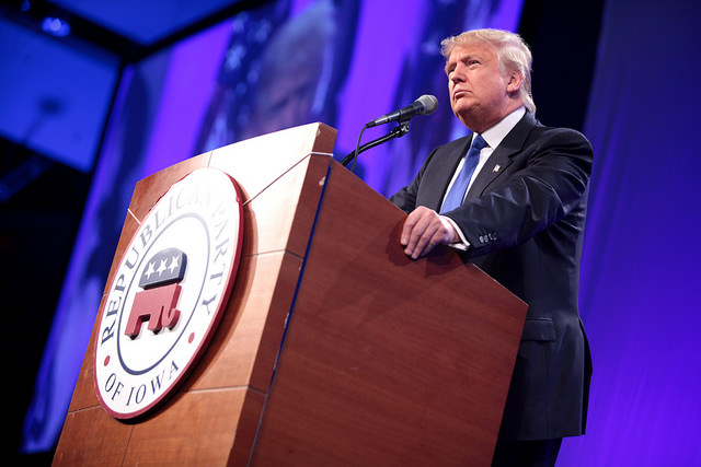 Donald Trump crédits Gage Skidmore (CC BY-SA 2.0)