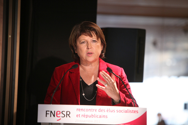 Martine Aubry, Parti socialiste(CC BY-NC-ND 2.0)