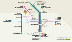 Plan du métro