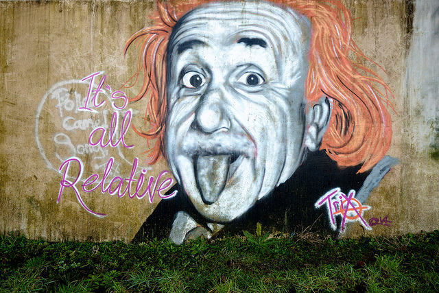 Einstein Graffiti crédits kennysarmy (CC BY-NC-ND 2.0)