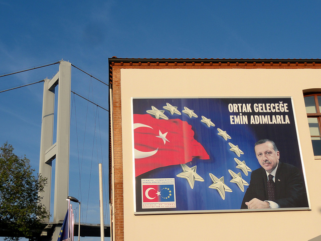 Erdogan, Europe, Turkey, Bosphorus bridge crédits Patrick Muller (CC BY-NC-ND 2.0)
