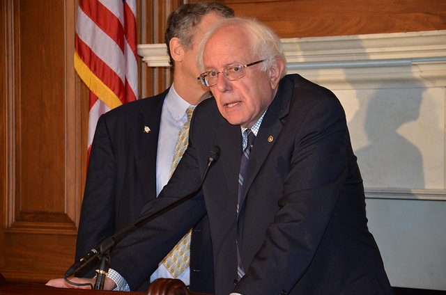 Bernie Sanders, candidat aux primaires démocrates pour la nomination en 2017
