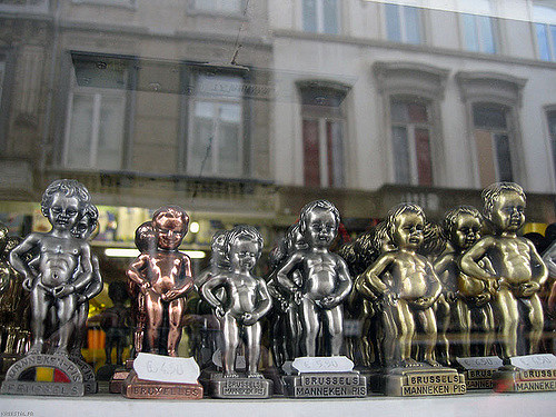 Manneken Pis invasion crédits Marie Guillaumet (CC BY-NC-ND 2.0)