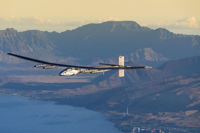 Vol de Solar Impulse en mars 2016
