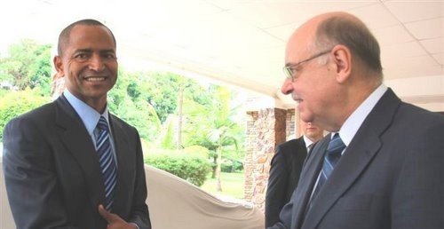 R.Meece et le Gouverneur du Katanga Moïse Katumbi