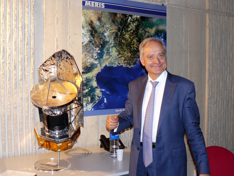 Le physicien André Brahic en 2009