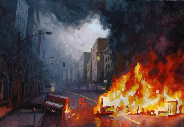 barricade by David Carmack Lewis(CC BY-NC-ND 2.0)