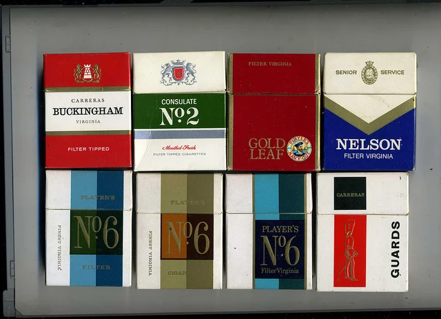 Cigarette Packets by Sludge G(CC BY-SA 2.0)