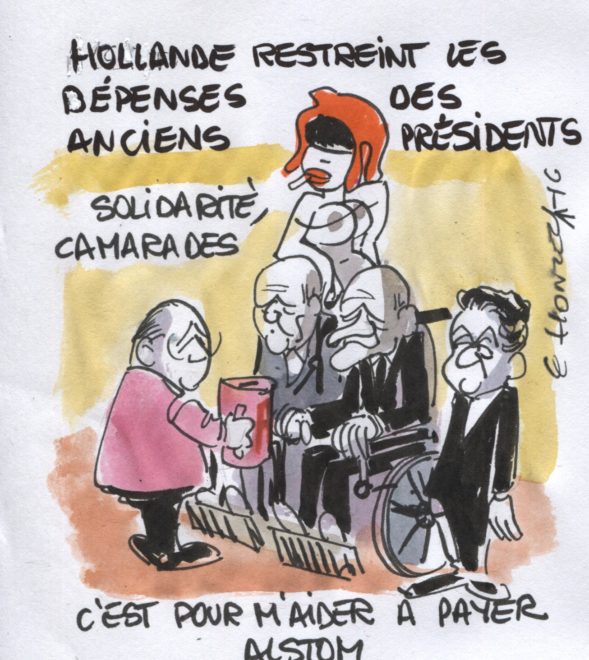 Hollande restreint les dépenses des anciens présidents