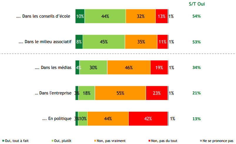 Avis de la jeunesse sur sa représentation