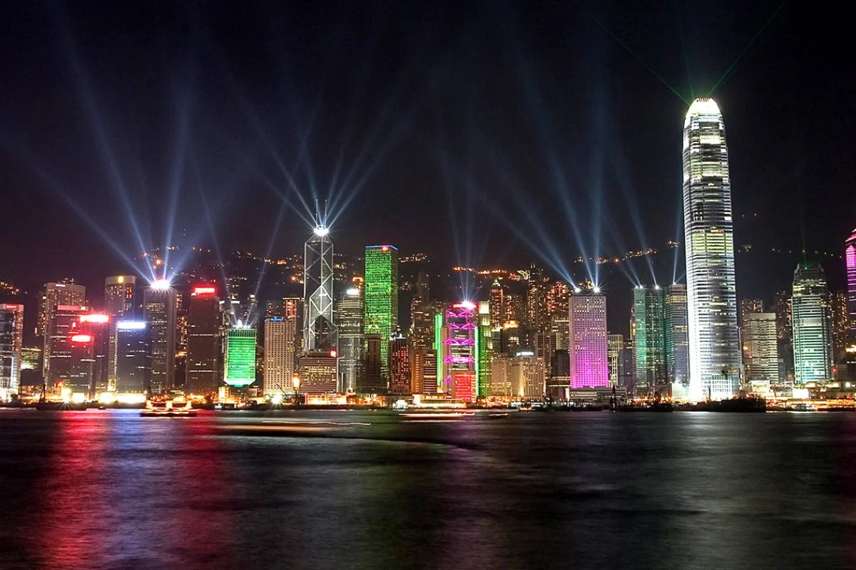 KONG Urbain Couvre lit Hong Kong en Asie 