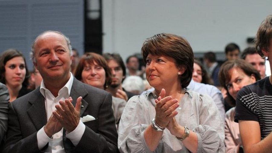 Laurent Fabius et Martine Aubry (crédits : Mathieu Delmestre/Parti Socialiste, licence Creative Commons)