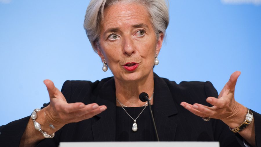 zone euro Christine Lagarde (Crédits International Monetary Fund, licence Creative Commons)